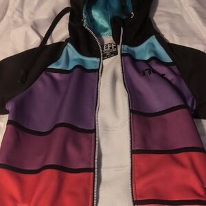 Neff Multicolor Striped Hoodie